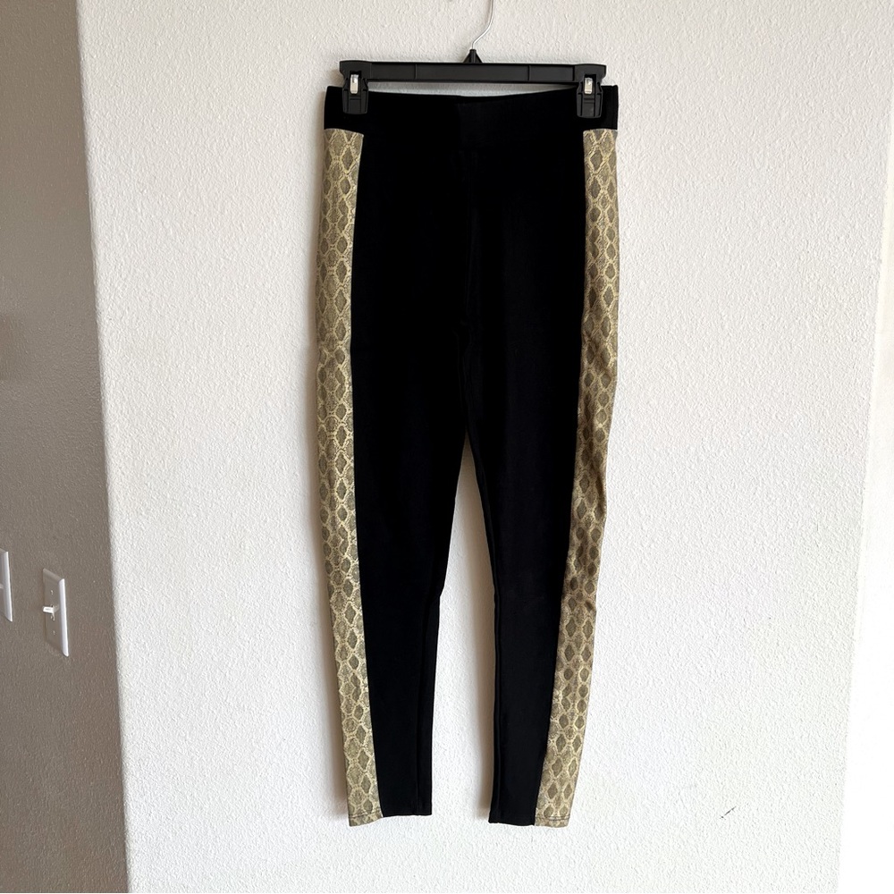 Maze Black Ponte Legging Pants